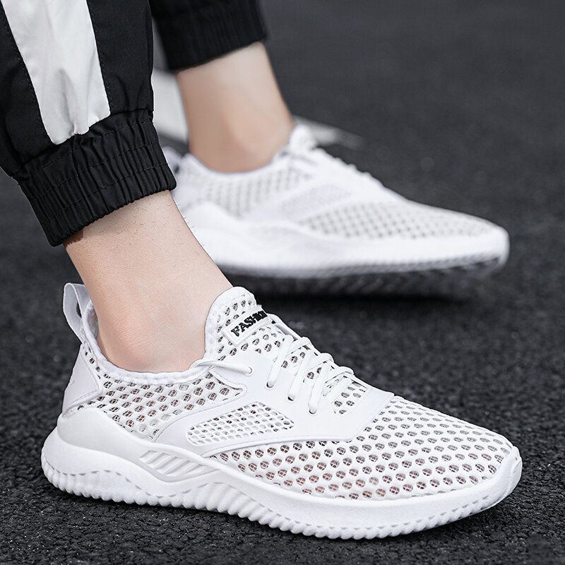 Heren Mesh Ademend Lichtgewicht Sport Casual Hardloopschoenen