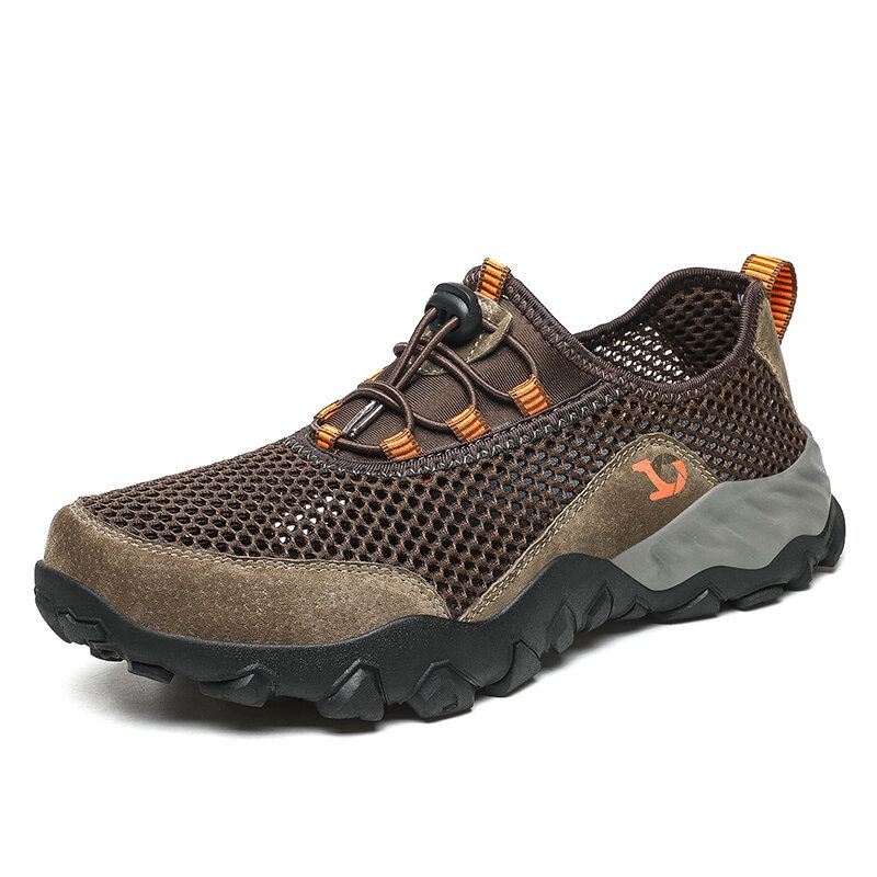 Heren Mesh Ademende Antislip Zachte Outdoor Sportschoenen