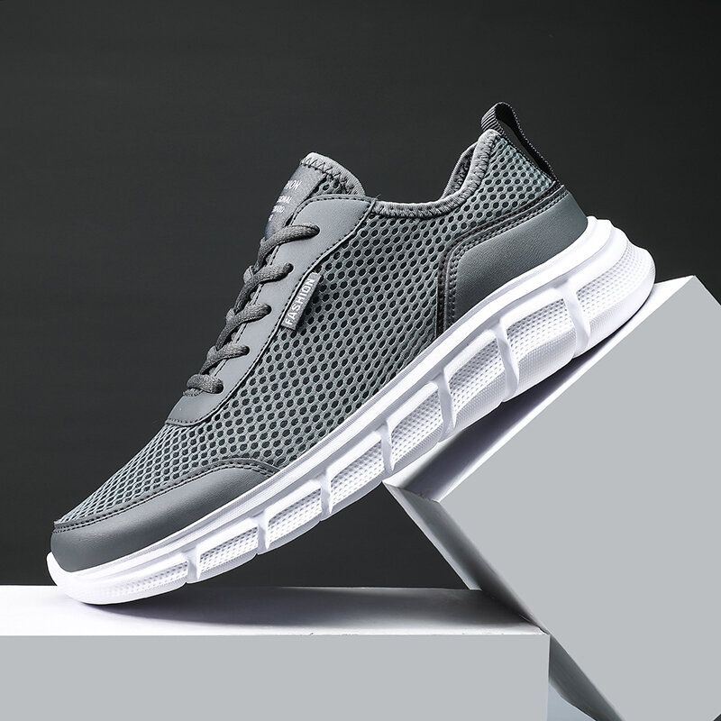 Heren Mesh Ademende Zachte Antislip Casual Sportschoenen