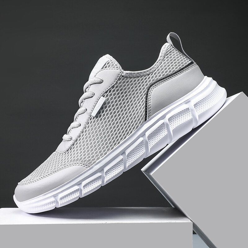 Heren Mesh Ademende Zachte Antislip Casual Sportschoenen