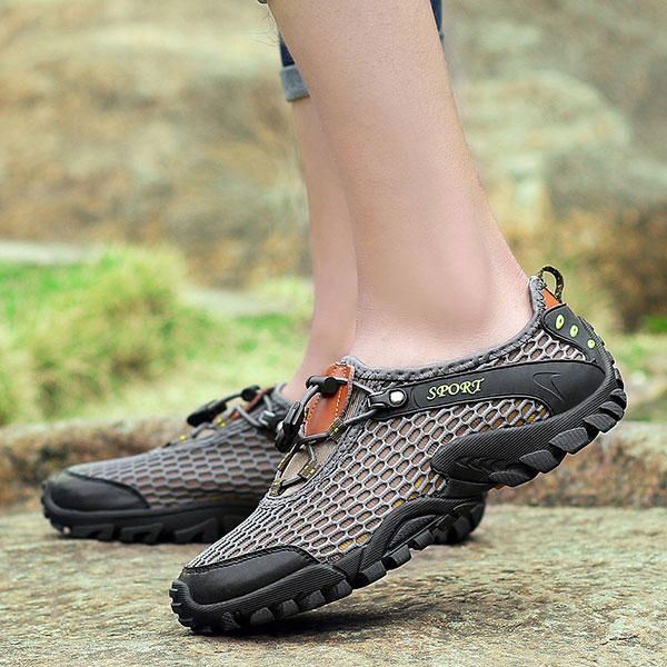 Heren Mesh Anti Collision Teen Wandelen Klimmen Outdoor Sportschoenen