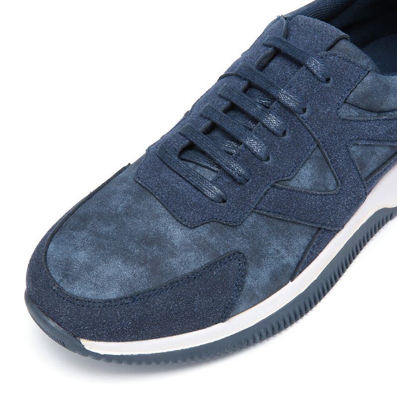 Heren Microfiber Leer Ademend Antislip Sport Casual Sneakers