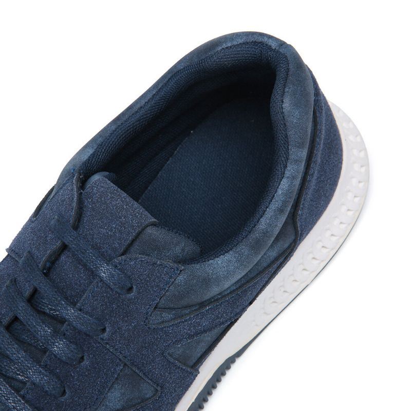 Heren Microfiber Leer Ademend Antislip Sport Casual Sneakers