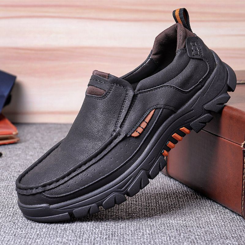 Heren Microfiber Leer Outdoor Non-slip Casual Schoenen