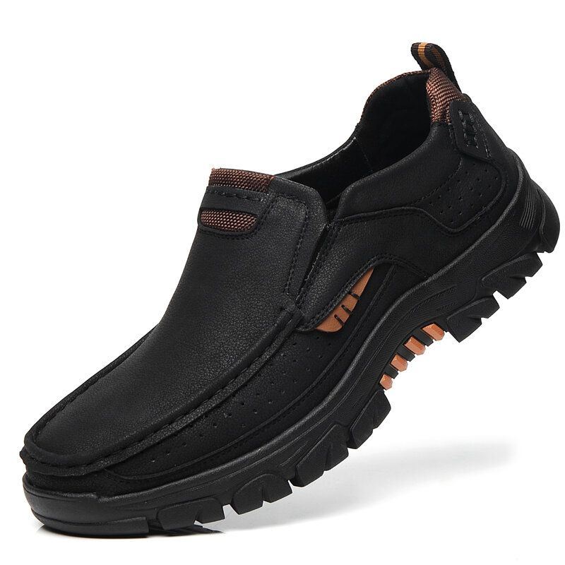 Heren Microfiber Leer Outdoor Non-slip Casual Schoenen