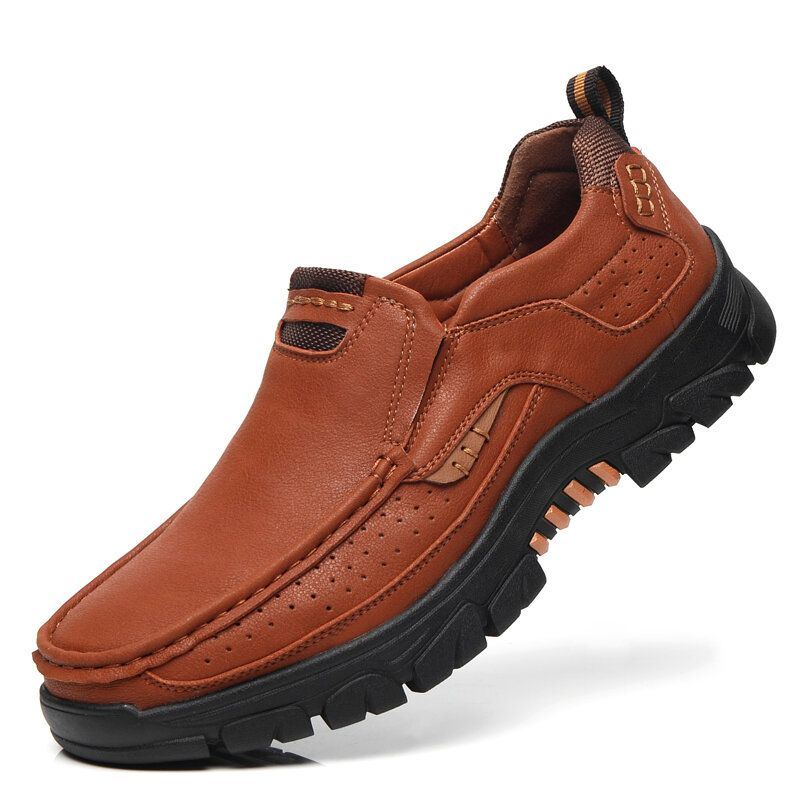 Heren Microfiber Leer Outdoor Non-slip Casual Schoenen