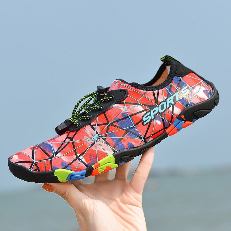 Heren Multifunctioneel Sneldrogend Duiken Fitness Strand Snorkelen Waterschoenen