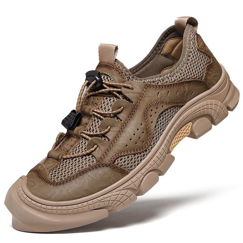 Heren Outdoor Anti-collision Toe Comfy Non-slip Casual Wandelschoenen