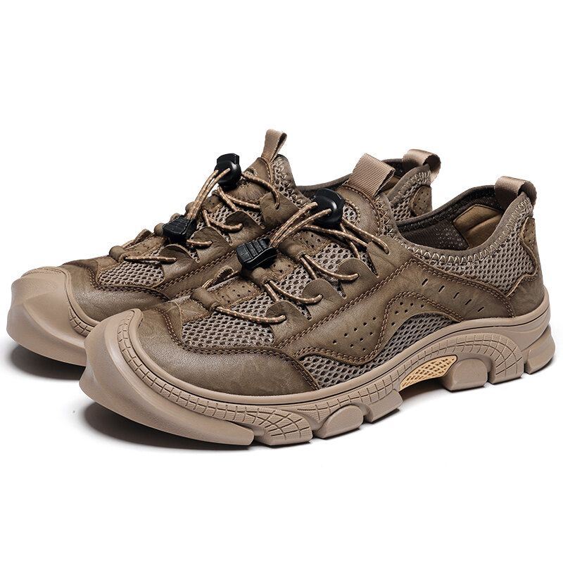 Heren Outdoor Anti-collision Toe Comfy Non-slip Casual Wandelschoenen