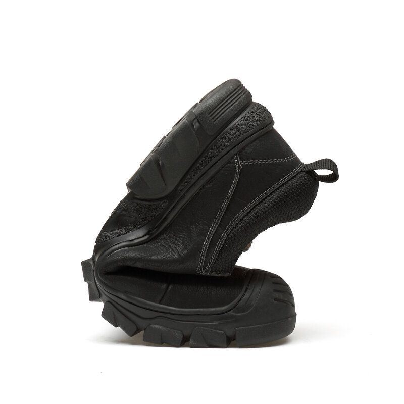 Heren Outdoor Gedetailleerde Stiksels Rubber Neus Antislip Zachte Wandelschoenen