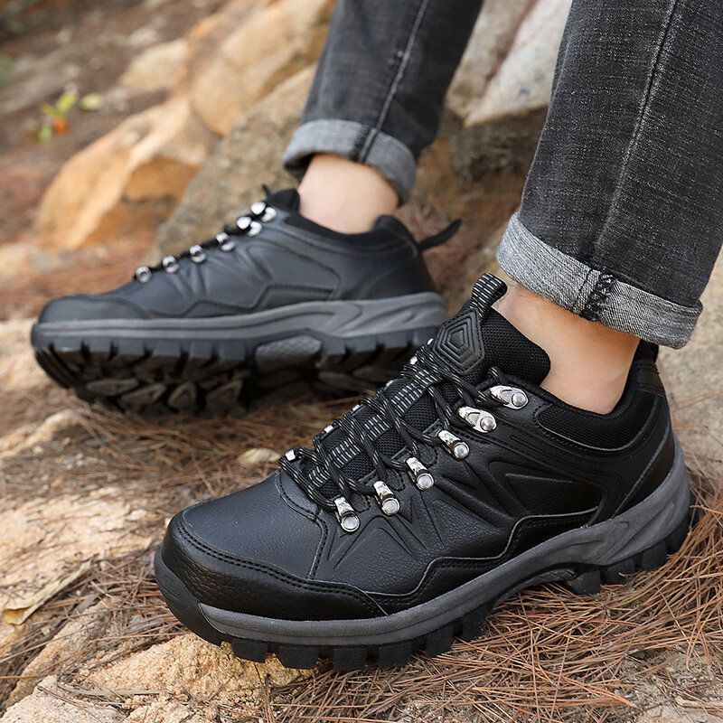 Heren Outdoor Klimmen Casual Lace Up Wandelschoenen