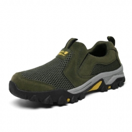 Heren Outdoor Mesh Stof Ademende Zachte Casual Wandelschoenen