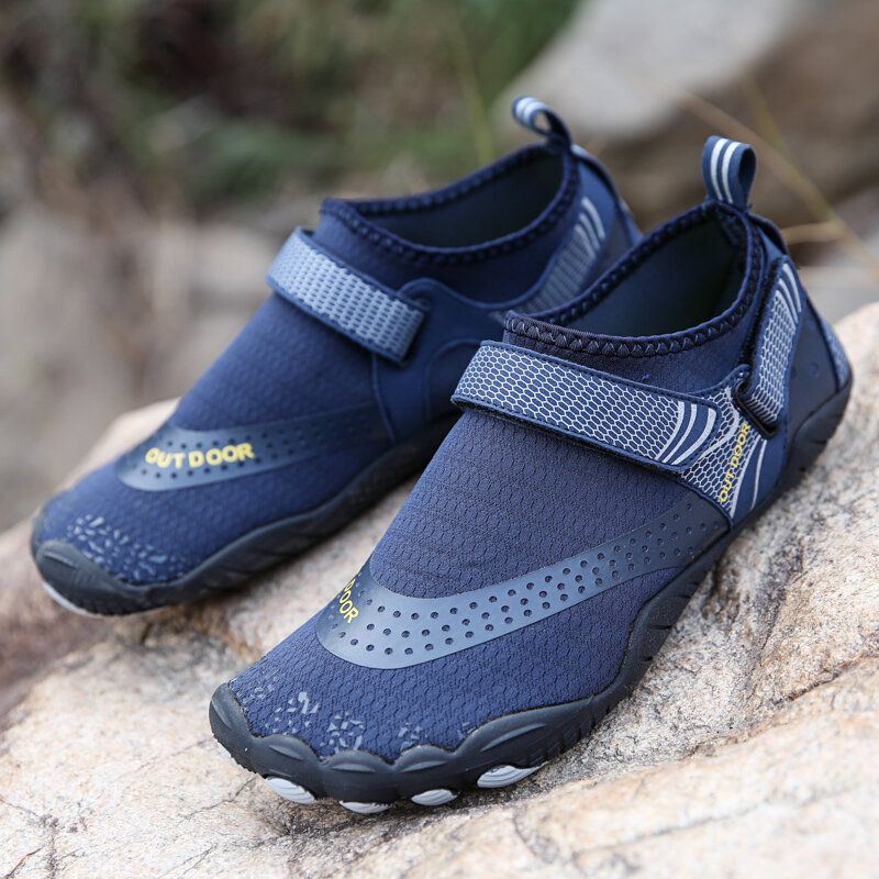 Heren Outdoor Stof Mesh Antislip Sneldrogende Strand Water Duikschoenen