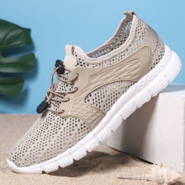 Heren Sport Mesh Ademend Lichtgewicht Casual Wandelschoenen