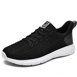 Mesh Lichtgewicht Zacht Gebreide Hardloopsneakers Voor Heren