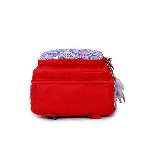 Dames Canvas Grote Capaciteit Lichtgewicht Multifunctionele Travel Outdooors Crossboby Bag Rugzak