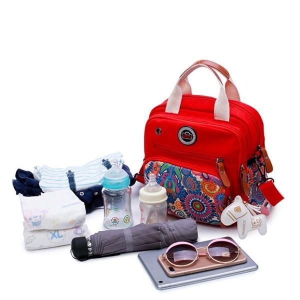 Dames Canvas Grote Capaciteit Lichtgewicht Multifunctionele Travel Outdooors Crossboby Bag Rugzak