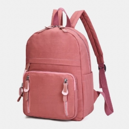 Dames Casual Nylon Basic Casual Rugzak Schooltas