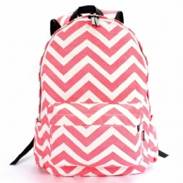 Dames Meisjes Canvas Lichtgewicht Rugzak Schouder Schooltas Rugzak Satchel Reizen Handtas