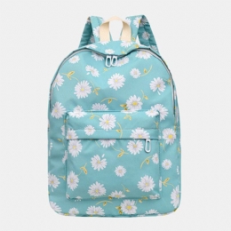 Dames Nylon Daisy Casual Campus Rugzak Schooltas