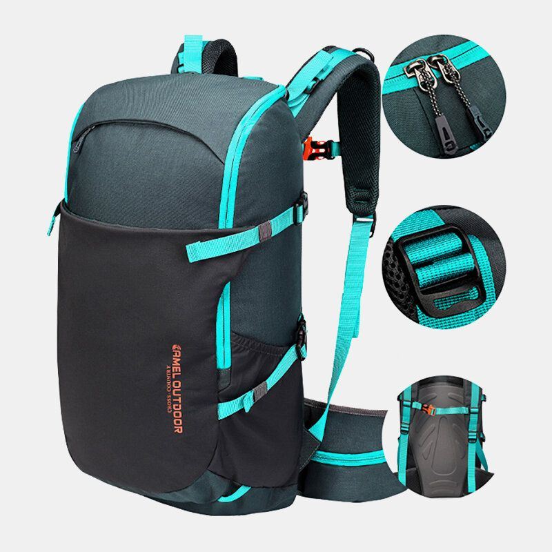 Heren 30l Polyester Waterdicht Lichtgewicht Grote Capaciteit Sport Wandelen Reisrugzak