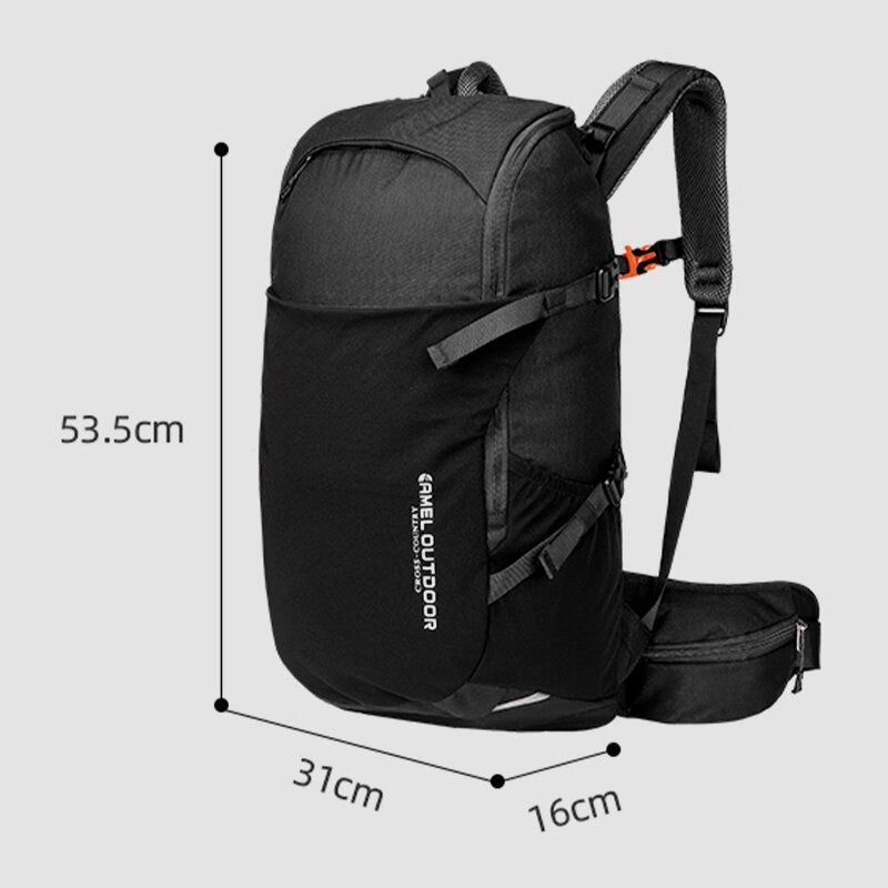 Heren 30l Polyester Waterdicht Lichtgewicht Grote Capaciteit Sport Wandelen Reisrugzak