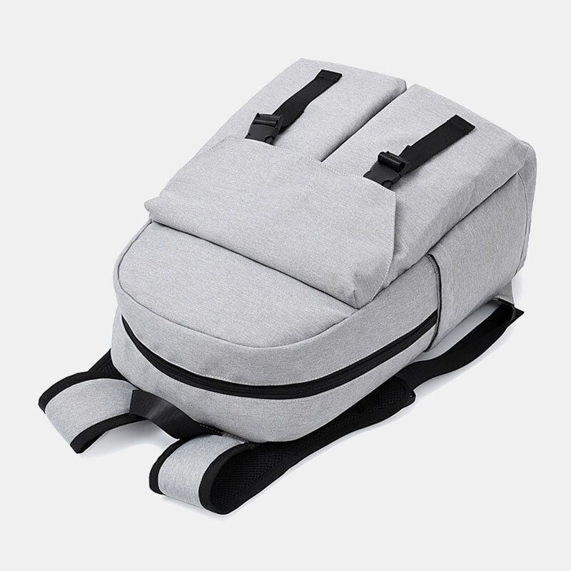 Heren Casual Wild 15.6 Inch Grote Capaciteit Laptoptas Usb Opladen Waterdichte Schooltas Rugzak