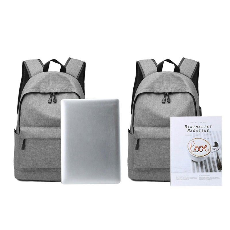 Heren Grote Capaciteit Waterdichte Multi-layer Usb Oxford Lichtgewicht Rugzak Outdoor Tas