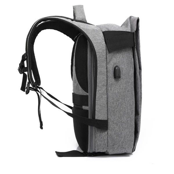 Heren Mode Anti Diefstal Rugzak Casual Waterdichte Reistas Laptoptas Mochila Met Usb-poort