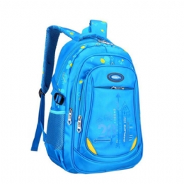 Heren Nylon Grote Waterdichte Rugzak Kinderen Schooltas Voor Middelbare Basisschool Student