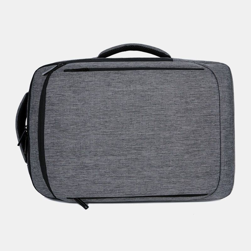 Heren Oxford 15.6 Inch Usb Opladen Zakelijke Laptoptas Rugzak