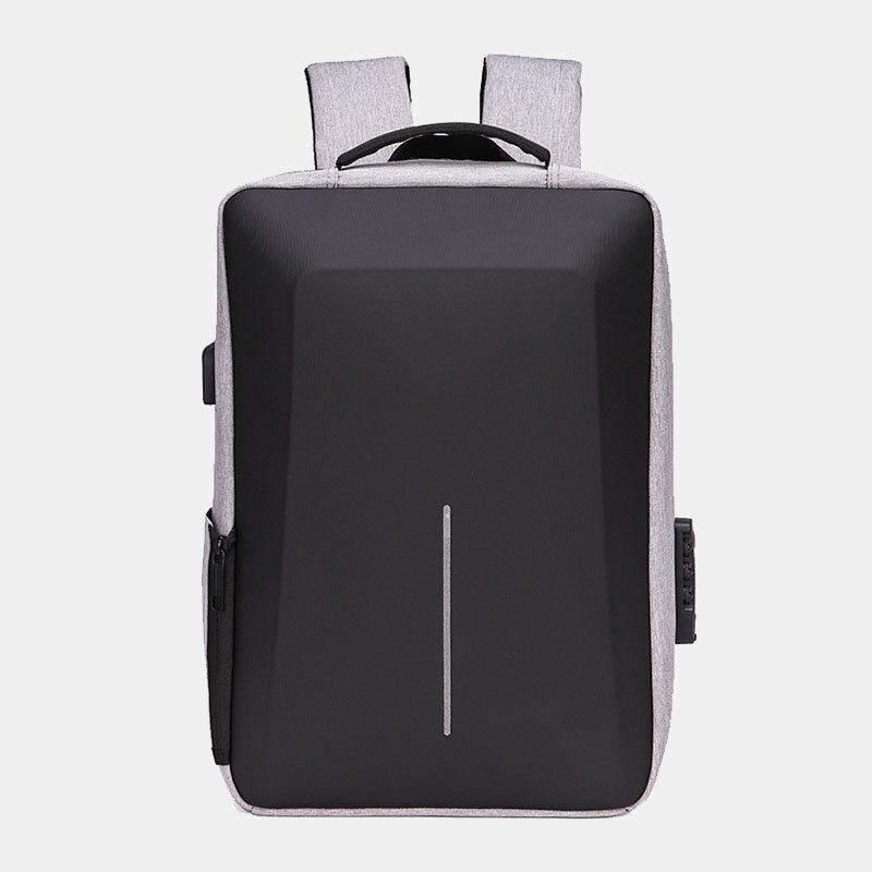 Heren Oxford Doek Grote Capaciteit Waterdichte Usb Opladen 16 Inch Laptoptas Anti-diefstal Zakelijke Outdoor Handtas Rugzak