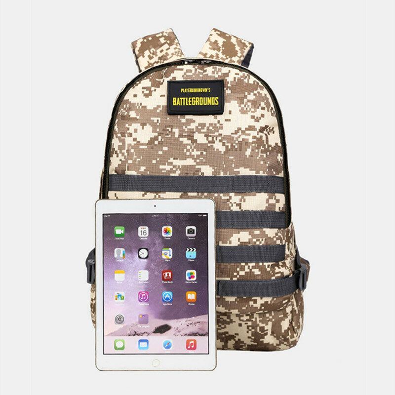 Heren Unisex Camouflage Oxford Doek Student Schooltas Mode Game Trend Rugzak