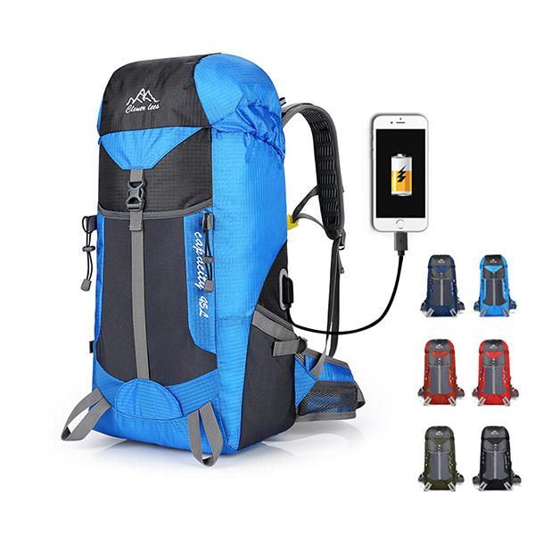 Nylon Waterdichte 55l Outdoor Sportrugzak Voor Klimmen En Wandelen