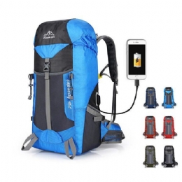 Nylon Waterdichte 55l Outdoor Sportrugzak Voor Klimmen En Wandelen