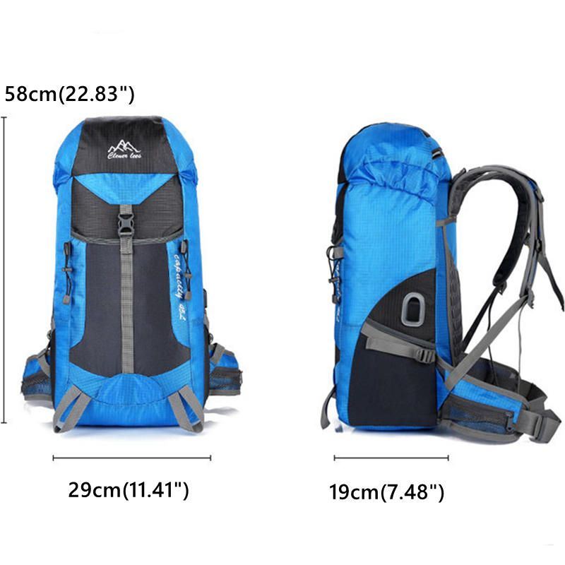 Nylon Waterdichte 55l Outdoor Sportrugzak Voor Klimmen En Wandelen