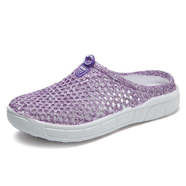 Casual Slip-on Licht Ademende Platte Strandschoenen Voor Dames