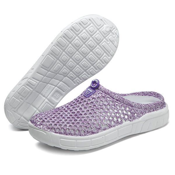 Casual Slip-on Licht Ademende Platte Strandschoenen Voor Dames