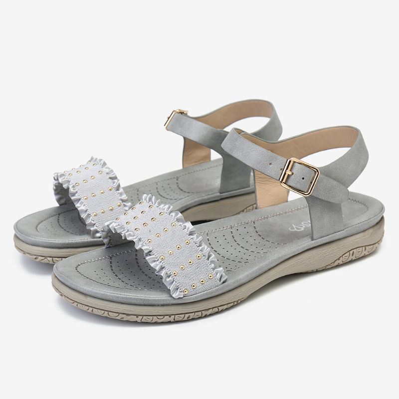 Comfortabele Casual Sandalen Met Gesp Voor Dames