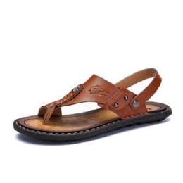 Comfortabele Tweeweg-slijtage-slippers Voor Heren Slippers En Sandalen