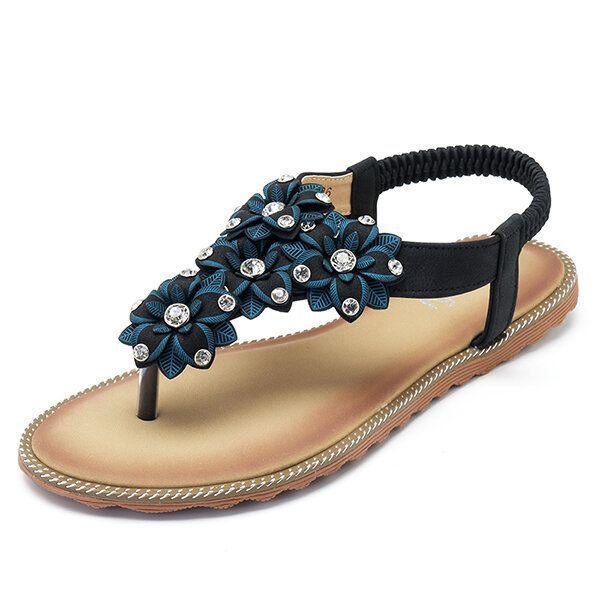 Dames Bohemian Casual Strand Zachte Platte Sandalen