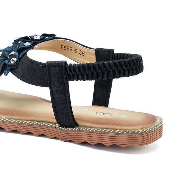 Dames Bohemian Casual Strand Zachte Platte Sandalen