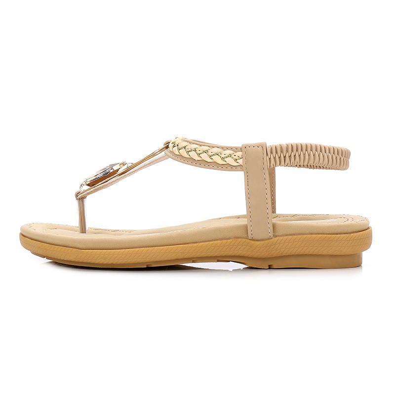 Dames Casual Outdoor Strand Zachte Platte Sandalen