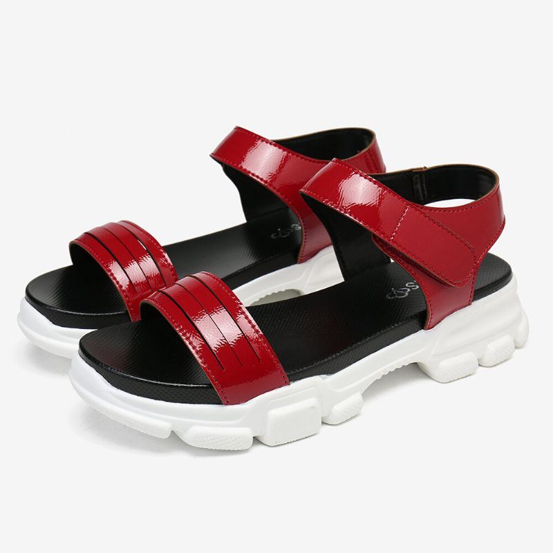 Dames Comfy Antislip Klittenband Casual Sport Sandalen