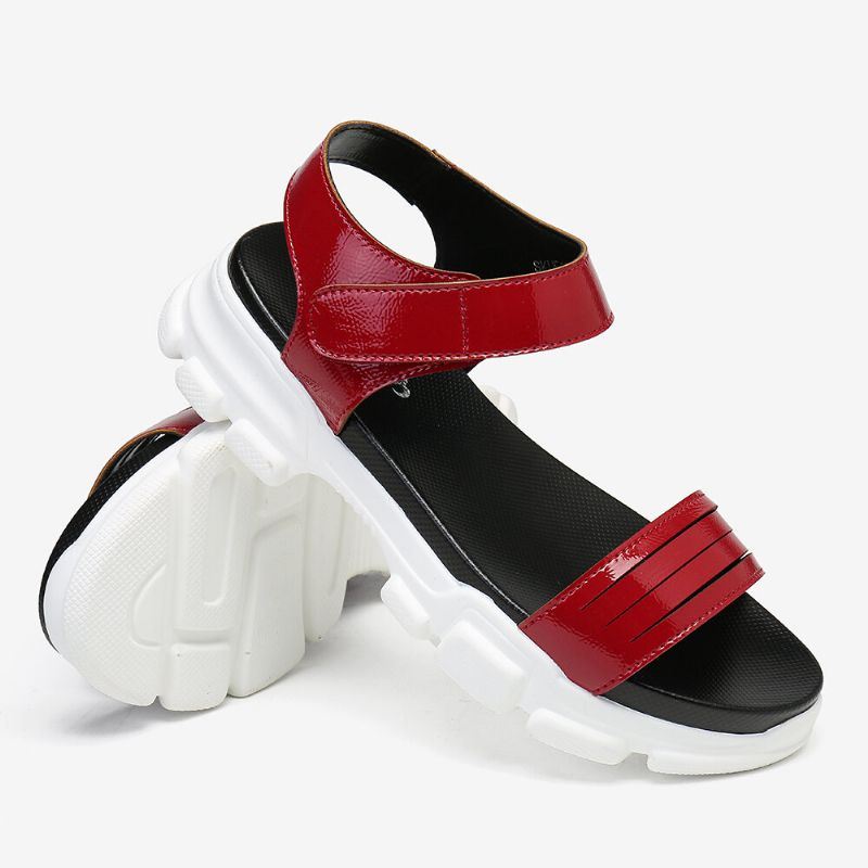 Dames Comfy Antislip Klittenband Casual Sport Sandalen