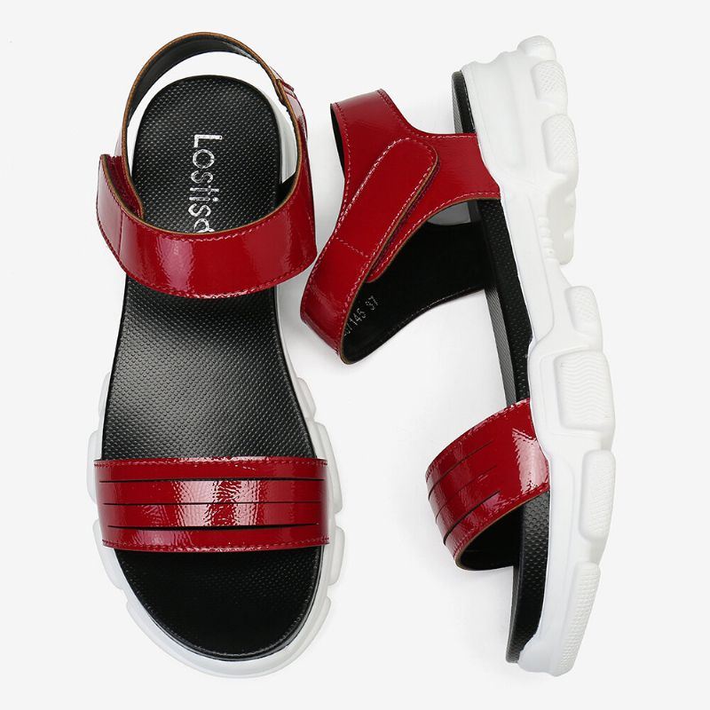 Dames Comfy Antislip Klittenband Casual Sport Sandalen