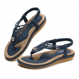 Dames Gebreide Casual Strand Sandalen