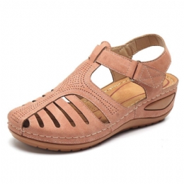 Dames Lichtgewicht Casual Schoenen Uitgeholde Sandalen Met Zachte Zool