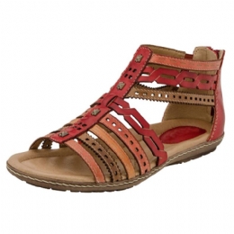 Dames Romeinse Open Teen Zachte Gladiator Casual Sandalen