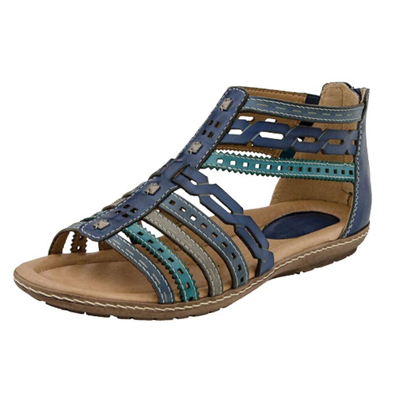 Dames Romeinse Open Teen Zachte Gladiator Casual Sandalen